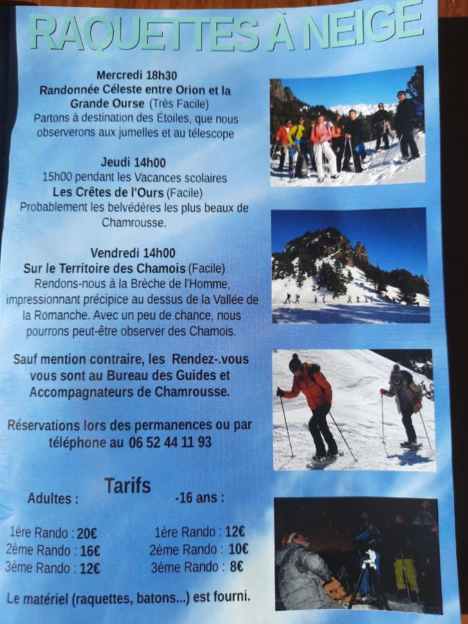 La Petite Foret Chamrousse 1700 Zewnętrze zdjęcie